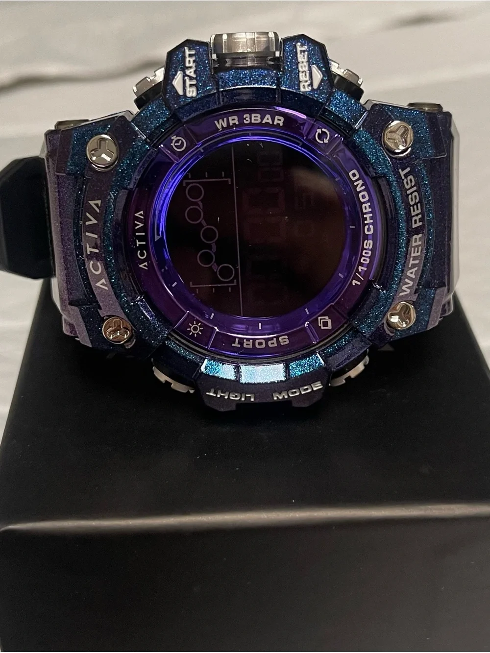 Activa X InvictaDigital Unisex Watch - 50mm,Iridescent, Purple new